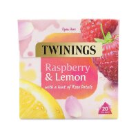 Twinings Raspberry &amp; Lemon 20 Tea Bags