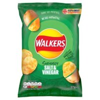 Walkers Salt &amp; Vinegar Crisps 32,5g