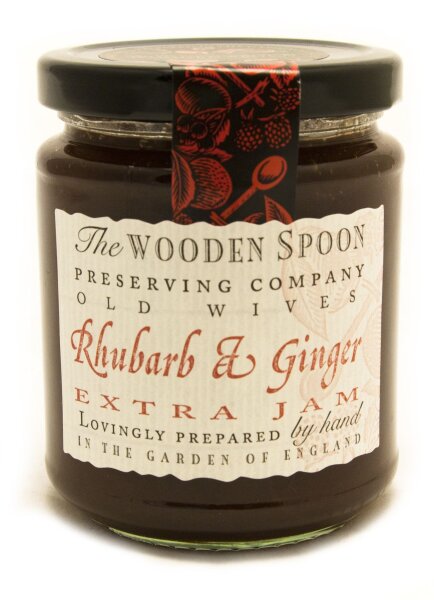The Wooden Spoon Company Rhubarb &amp; Ginger Extra Jam 340g