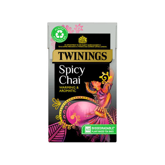 Twinings Spicy Chai 40 Tea Bags