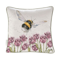 Wrendale Designs Kissen 40 x 40 cm Flight of the Bumble Bee