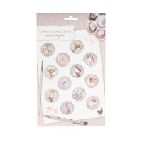 Wrendale Designs Sticker Collection 6x24 Stck.
