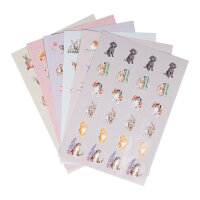 Wrendale Designs Sticker Collection 6x24 Stck.