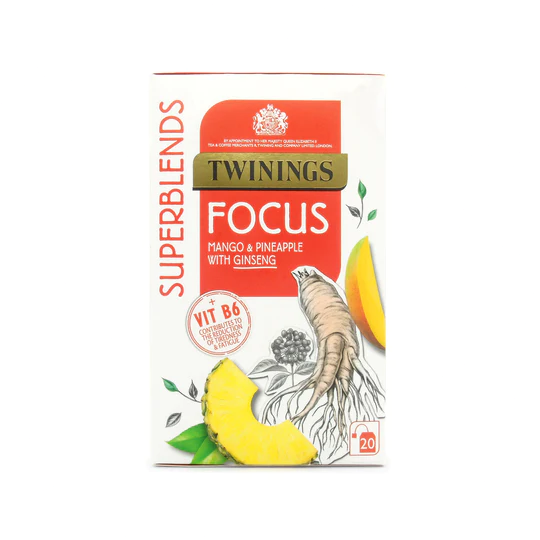 Twinings Superblends Focus 20 Tea Bags