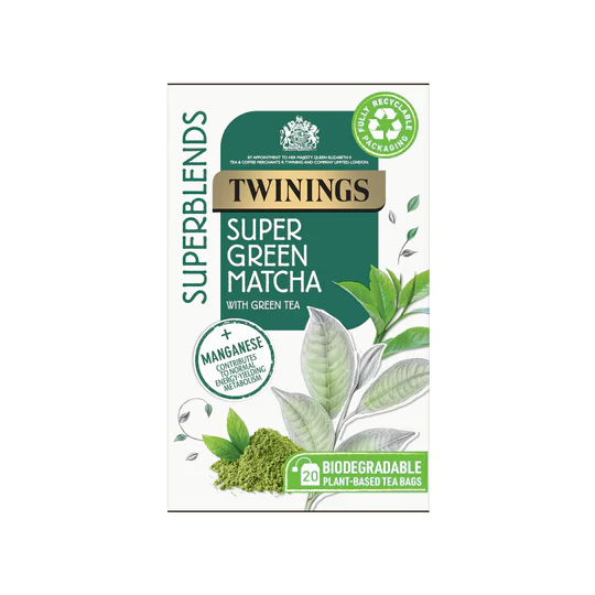 Twinings Superblends Super Green Matcha 20 Tea Bags