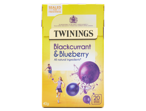 Twinings Blackcurrant &amp; Blueberry 20 Tea Bags